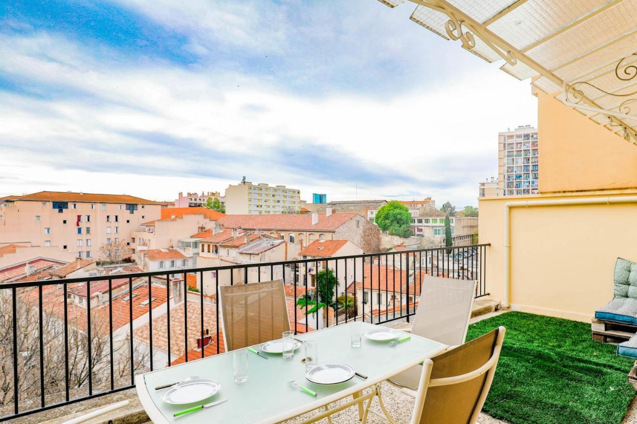 Terrasse Proche Belle De Mai Et Gare Saint-Charles Apartamento Marsella Exterior foto