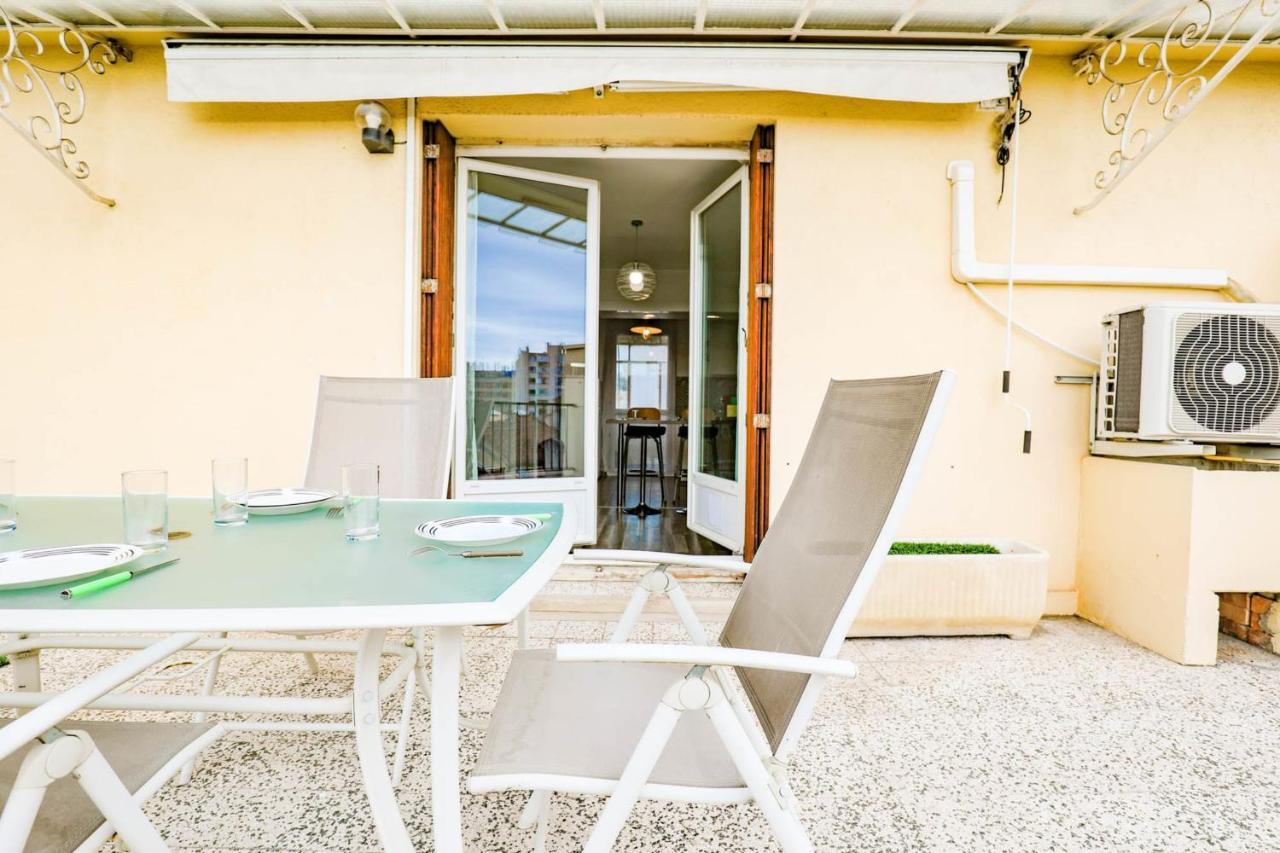 Terrasse Proche Belle De Mai Et Gare Saint-Charles Apartamento Marsella Exterior foto