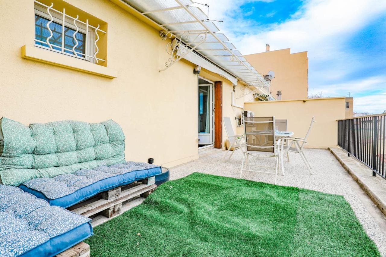 Terrasse Proche Belle De Mai Et Gare Saint-Charles Apartamento Marsella Exterior foto